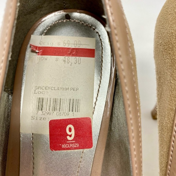 Women’s Elegant Peep-Toe Heels Size 9 - Picture 5 of 11